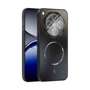For OPPO Find X8 ABEEL Heat Dissipation Frosted MagSafe Phone Case with Lens Film(Black)