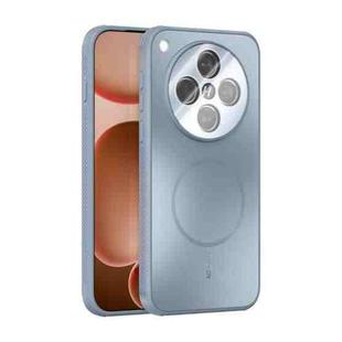 For OPPO Find X8s+ ABEEL Heat Dissipation Frosted MagSafe Phone Case with Lens Film(Light Blue)