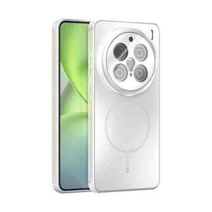 For vivo X200 Pro ABEEL Heat Dissipation Frosted MagSafe Phone Case with Lens Film(White)