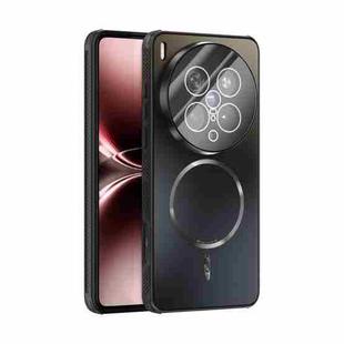 For vivo X200 Ultra ABEEL Heat Dissipation Frosted MagSafe Phone Case with Lens Film(Black)