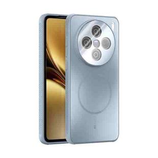 For vivo X200 ABEEL Heat Dissipation Frosted MagSafe Phone Case with Lens Film(Light Blue)