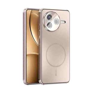 For Redmi K80 ABEEL Heat Dissipation Frosted MagSafe Phone Case with Lens Film(Rose Gold)