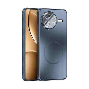 For Redmi K80 Pro 5G ABEEL Heat Dissipation Frosted MagSafe Phone Case with Lens Film(Dark Blue)