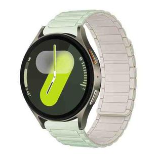 20mm xDfind I-shaped Magnetic Silicone Watch Band(Light Mint Starlight)