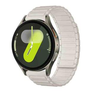20mm xDfind I-shaped Magnetic Silicone Watch Band(Starlight)