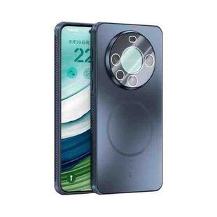 For Huawei Mate 60 Pro / 60 Pro+ ABEEL Heat Dissipation Frosted MagSafe Phone Case with Lens Film(Dark Blue)