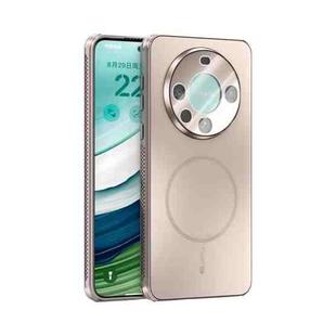 For Huawei Mate 60 Pro / 60 Pro+ ABEEL Heat Dissipation Frosted MagSafe Phone Case with Lens Film(Rose Gold)