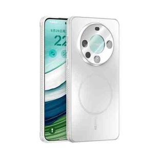 For Huawei Mate 60 Pro / 60 Pro+ ABEEL Heat Dissipation Frosted MagSafe Phone Case with Lens Film(White)