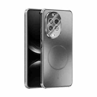 For Huawei nova 14 Pro ABEEL Heat Dissipation Frosted MagSafe Phone Case with Lens Film(Silver)