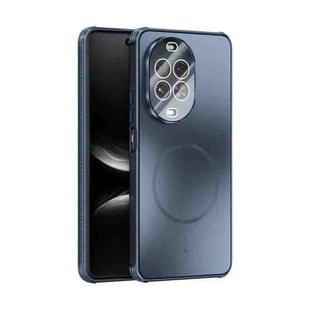 For Huawei nova 14 Pro ABEEL Heat Dissipation Frosted MagSafe Phone Case with Lens Film(Dark Blue)