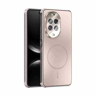For Huawei nova 14 Pro ABEEL Heat Dissipation Frosted MagSafe Phone Case with Lens Film(Rose Gold)