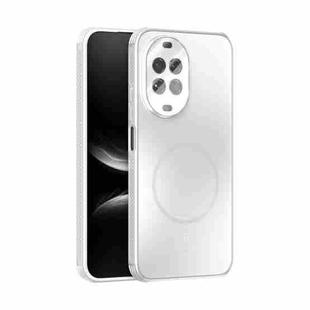 For Huawei nova 14 ABEEL Heat Dissipation Frosted MagSafe Phone Case with Lens Film(White)