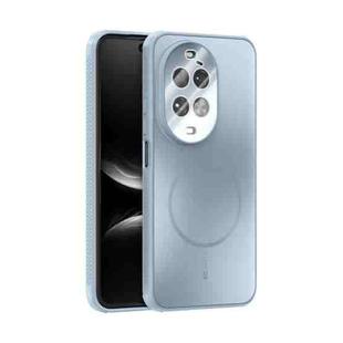 For Huawei nova 14 Ultra ABEEL Heat Dissipation Frosted MagSafe Phone Case with Lens Film(Light Blue)