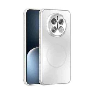 For Honor Magic7 ABEEL Heat Dissipation Frosted MagSafe Phone Case with Lens Film(White)