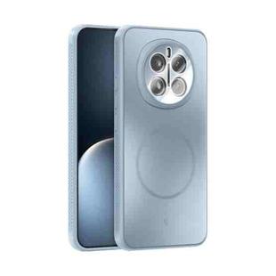 For Honor Magic7 ABEEL Heat Dissipation Frosted MagSafe Phone Case with Lens Film(Light Blue)