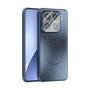 For Xiaomi 15 Pro ABEEL Heat Dissipation Frosted MagSafe Phone Case with Lens Film(Dark Blue)