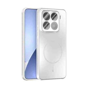 For Xiaomi 15 Pro ABEEL Heat Dissipation Frosted MagSafe Phone Case with Lens Film(White)