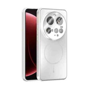 For Xiaomi 15 Ultra ABEEL Heat Dissipation Frosted MagSafe Phone Case with Lens Film(White)