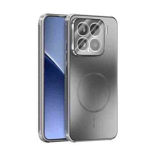 For Xiaomi 15 ABEEL Heat Dissipation Frosted MagSafe Phone Case with Lens Film(Silver)