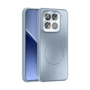 For Xiaomi 15 ABEEL Heat Dissipation Frosted MagSafe Phone Case with Lens Film(Light Blue)