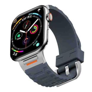 For Apple Watch 42mm / 41mm / 40mm / 38mm Tuobuzhe Liquid Silicone Watch Band(Grey)
