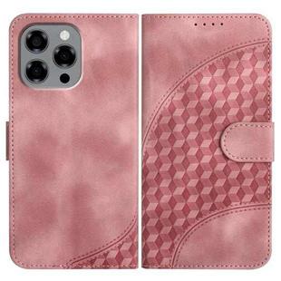 For Doogee Note 58 / Note 58 Pro Elephant Head Embossed Phone Leather Case with Lanyard(Pink)