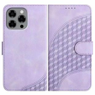 For Doogee Note 58 / Note 58 Pro Elephant Head Embossed Phone Leather Case with Lanyard(Light Purple)