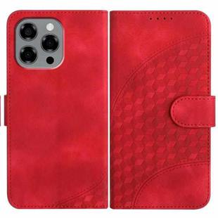 For Doogee Note 58 / Note 58 Pro Elephant Head Embossed Phone Leather Case with Lanyard(Red)