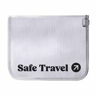 MOMAX SR53E 1-World Airliner Fireproof Storage Bag, Size: 218x235mm(Grey)