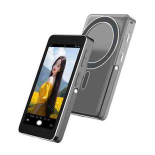 RK-X40P Mobile Phone MagSafe Magnetic Rear Selfie Projector with Stand(Grey)