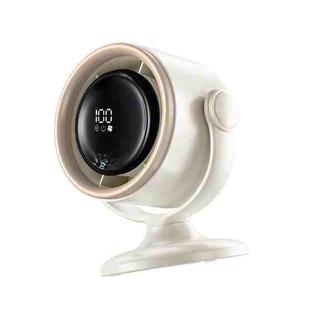 LS01 Bladeless Digital Display Desktop Circulation Fan(White)