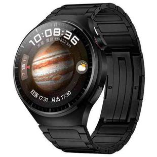 22mm xDfind I-Shaped Buckle Stainless Steel Watch Band(Black)