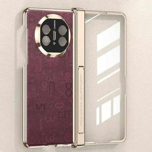 For Huawei Mate X5 / X3 GKK Magnetic Folding Hinge Phantom Leather Digital Phone Case(Red)