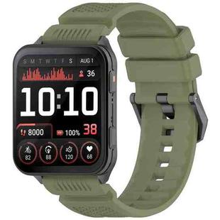 For Garmin Venu X1 xDfind Armor Silicone Watch Band(Jungle Green)