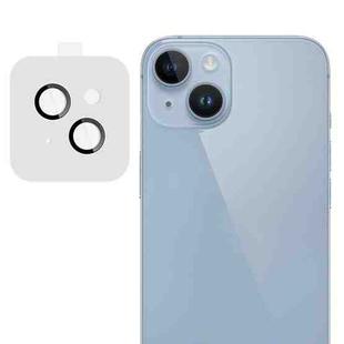 For iPhone 14 / 14 Plus imak Glass Rear Camera Lens Film Phone Case Exclusive, Self-positioning Version
