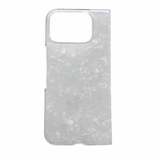 For Google Pixel 10 Pro Fold Pearlescent Shell Texture Phone Case(Beige)