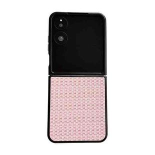 For Xiaomi Mix Flip 2 Fantasy Weave Pattern Protective Phone Case(Pink)