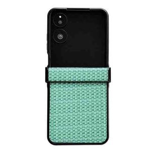 For Xiaomi Mix Flip 2 Fantasy Weave Pattern Three-piece Set Protective Phone Case(Green)