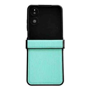 For Xiaomi Mix Flip 2 Three Parts Vertical Texture Protective Phone Case(Green)