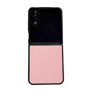 For Xiaomi Mix Flip 2 Vertical Texture Protective Phone Case(Pink)