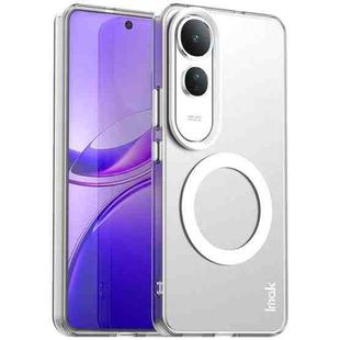 For vivo V50 Lite 5G IMAK Chocolate Series TPU + PET MagSafe Phone Case(White)