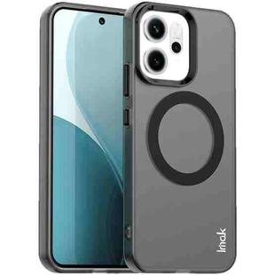 For OPPO Reno14 Pro Global IMAK Chocolate Series TPU + PET MagSafe Phone Case(Black)