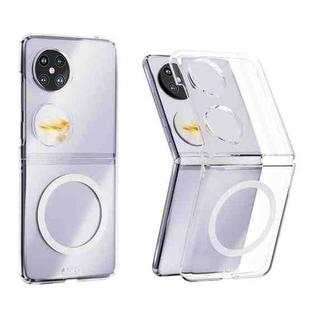 For Huawei Pocket 2 ABEEL Transparent MagSafe Magnetic Scratch-resistant PC Phone Case(Transparent)