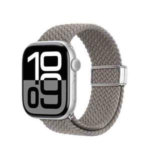 For Apple Watch 38 / 40 / 41 / S10 42mm DUX DUCIS Mixture Ultra Series Magnetic Buckle Nylon Braided Strap(Clay)