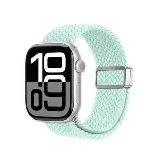 For Apple Watch 38 / 40 / 41 / S10 42mm DUX DUCIS Mixture Ultra Series Magnetic Buckle Nylon Braided Strap(Mint Green)