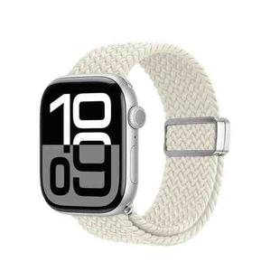 For Apple Watch 38 / 40 / 41 / S10 42mm DUX DUCIS Mixture Ultra Series Magnetic Buckle Nylon Braided Strap(Starlight)