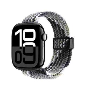For Apple Watch 42 / 44 / 45 / 46 / 49mm DUX DUCIS Mixture Ultra Series Magnetic Buckle Nylon Braided Strap(Smoke Gradient)