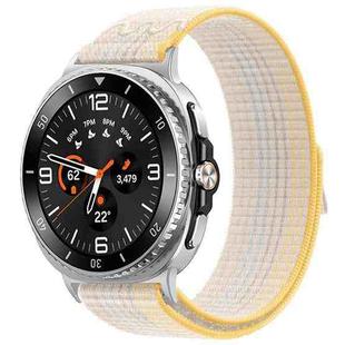 For Samsung Galaxy Watch8 / 8 Classic xDfind Nylon Hook and Loop Fastener Watch Band(Colorful Starlight)