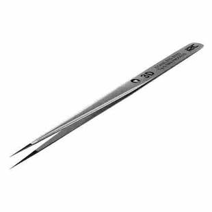 i2C NS Series Super Alloy High Precision Stainless Steel Super Hard Extra Tip Flying Wire Tweezers, Model:NS-03 Extra Hard Tip