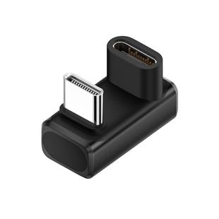 240W 80Gbps Type-C Full Function Adapter, Model:U-shaped Male to Female(Black)